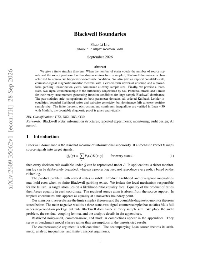 First page of Blackwell Boundaries